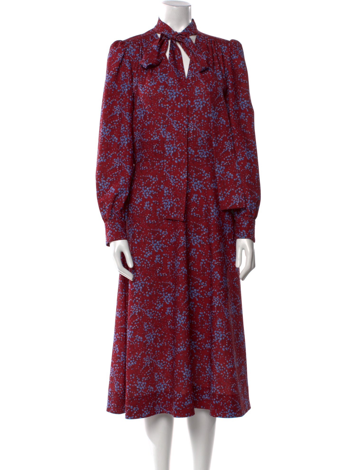 See by Chloé Floral Print Long Dress