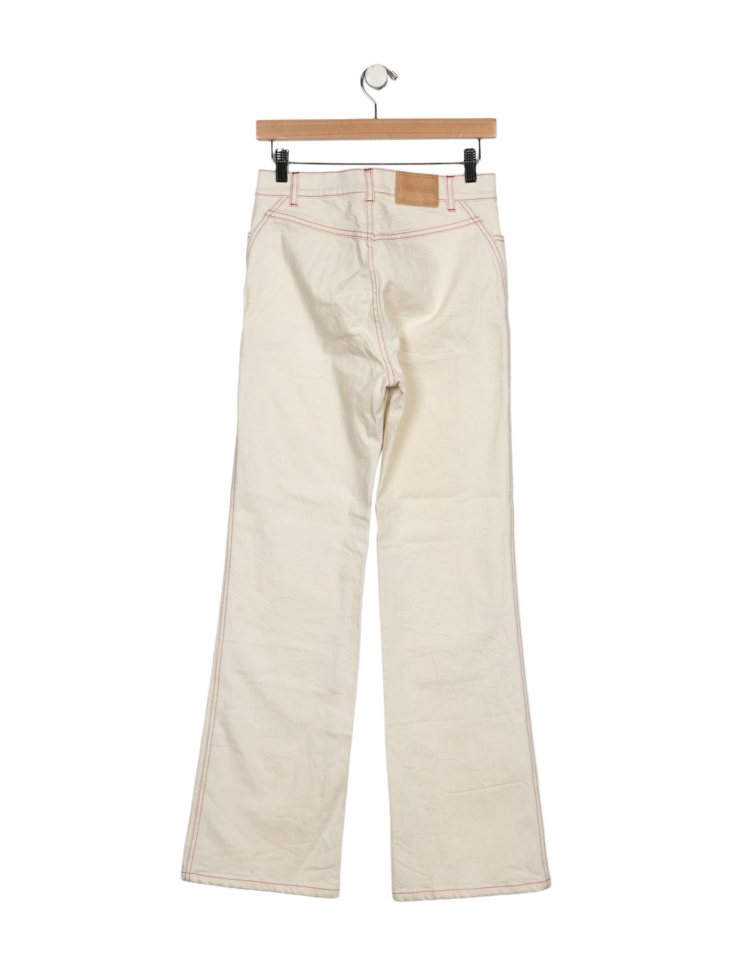 See by Chloé Mid-Rise Wide Leg Jeans