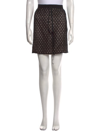 See by Chloé Printed Mini Skirt
