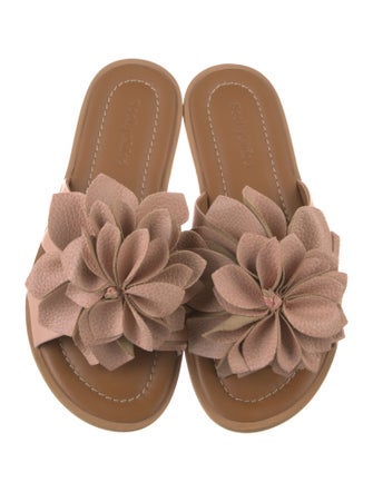 See by Chloé Leather Slides