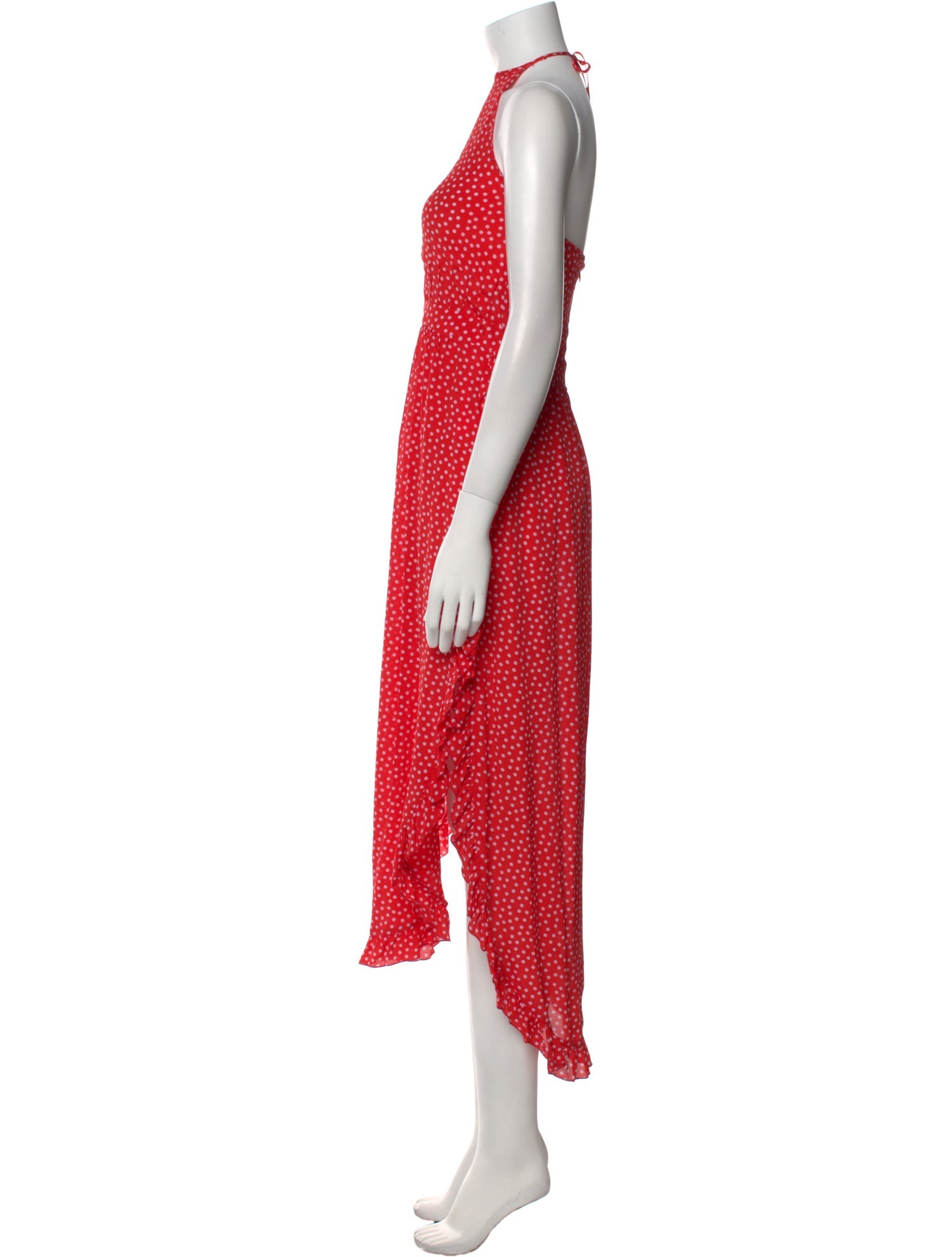 See by Chloé Polka Dot Print Long Dress