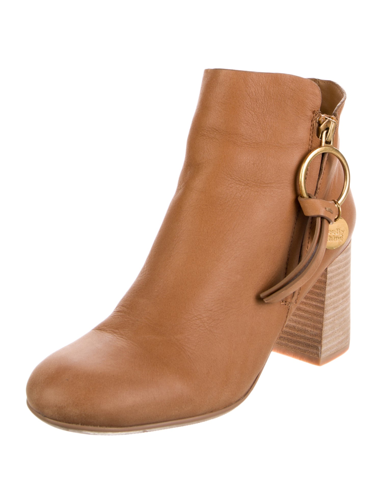 See by Chloé Leather Boots