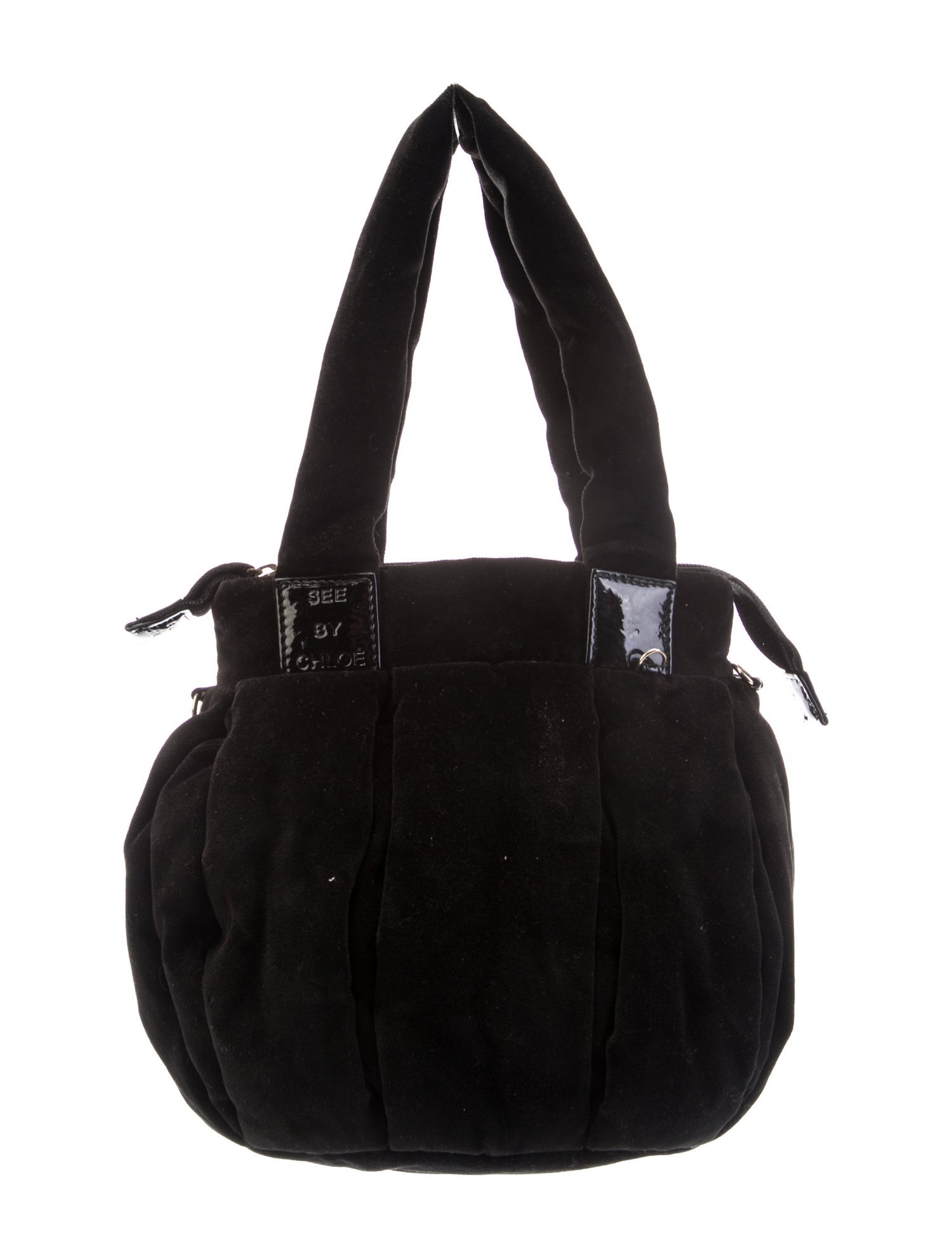 See by Chloé Velvet Shoulder Bag