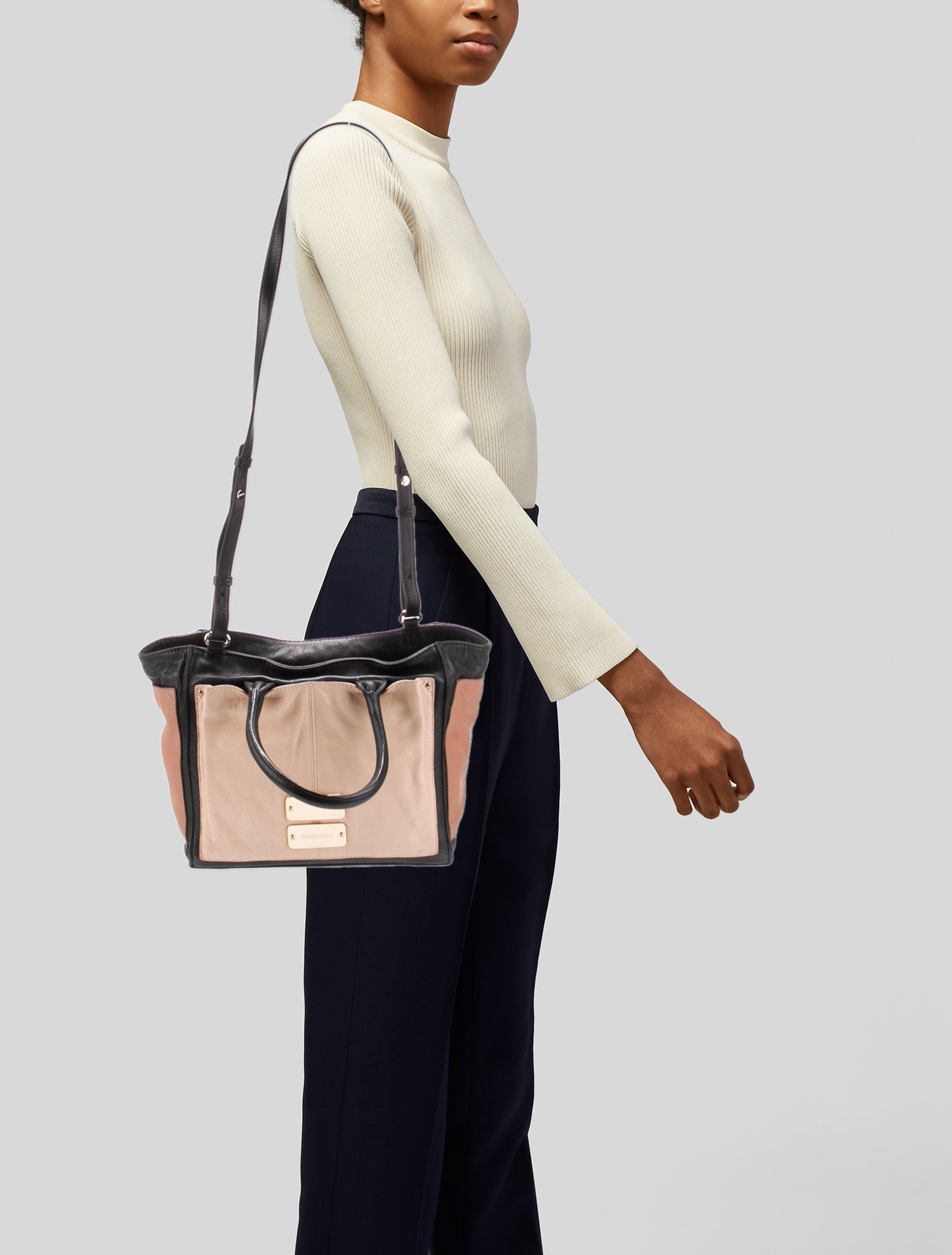 See by Chloé Leather Top Handle Bag