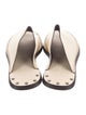See by Chloé Leather Studded Accents Slippers