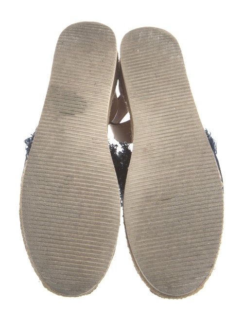See by Chloé Denim Colorblock Pattern Espadrilles