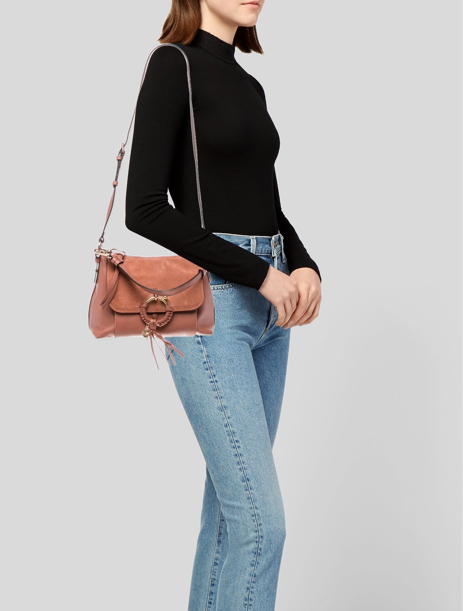 See by Chloé Leather Top Handle Bag