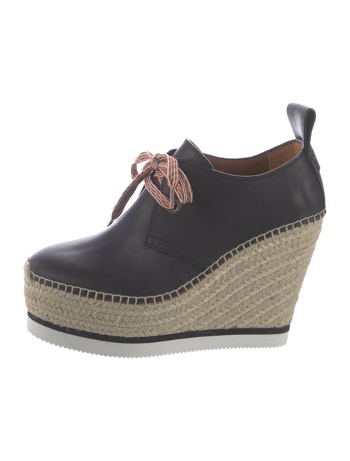See by Chloé Leather Wedge Sneakers