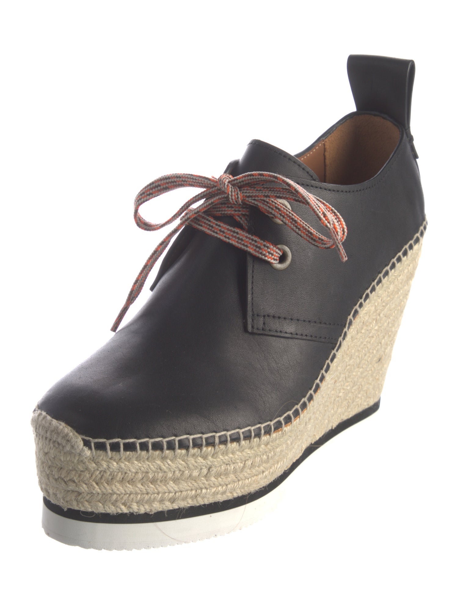 See by Chloé Leather Wedge Sneakers