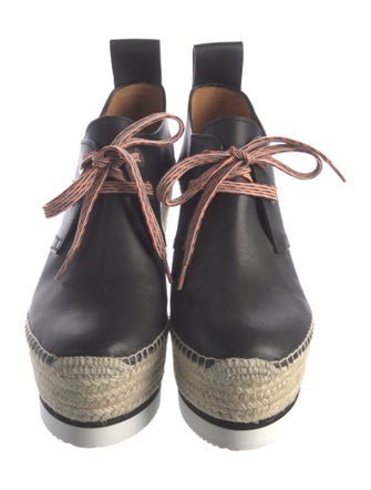 See by Chloé Leather Wedge Sneakers