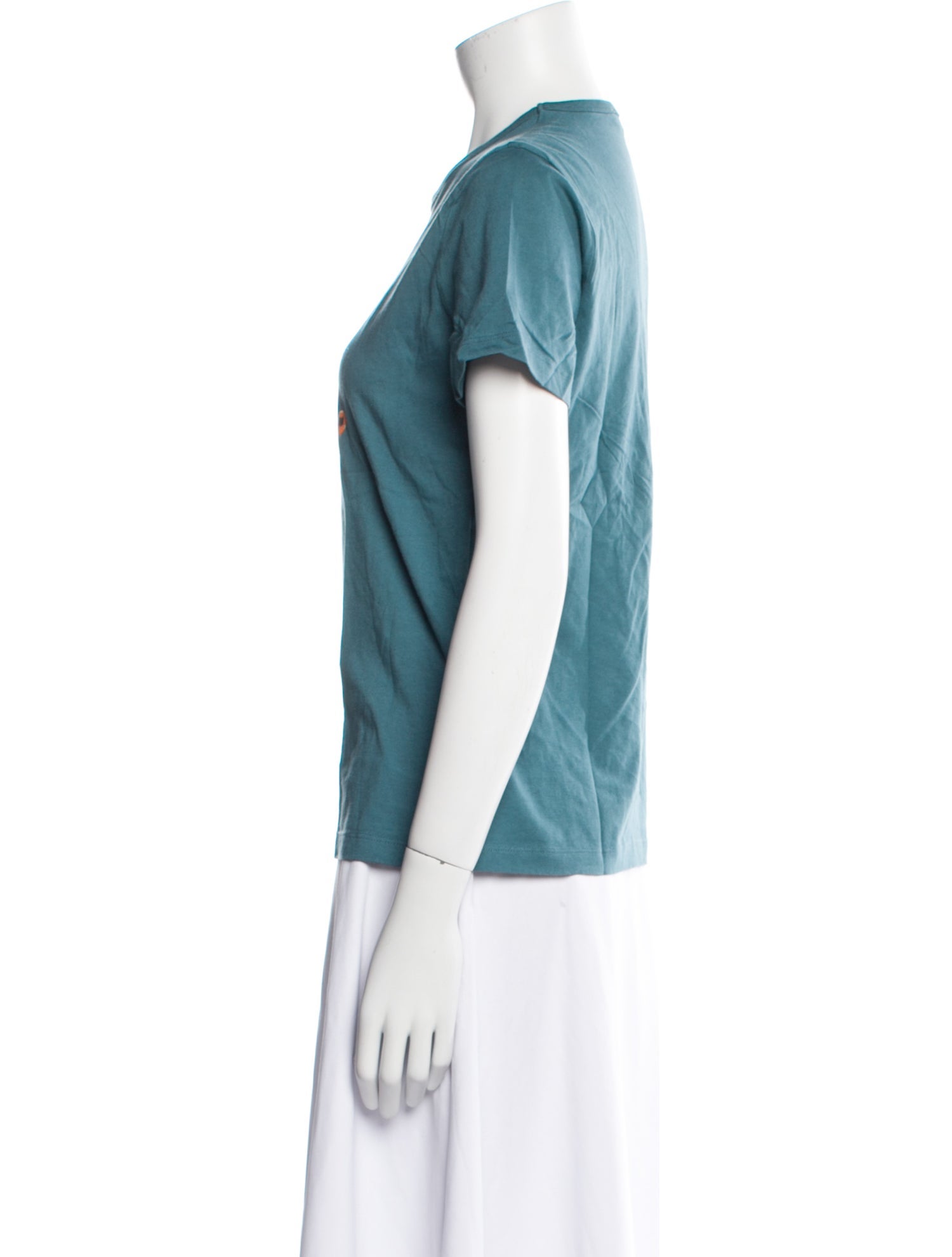 See by Chloé Graphic Print Crew Neck T-Shirt