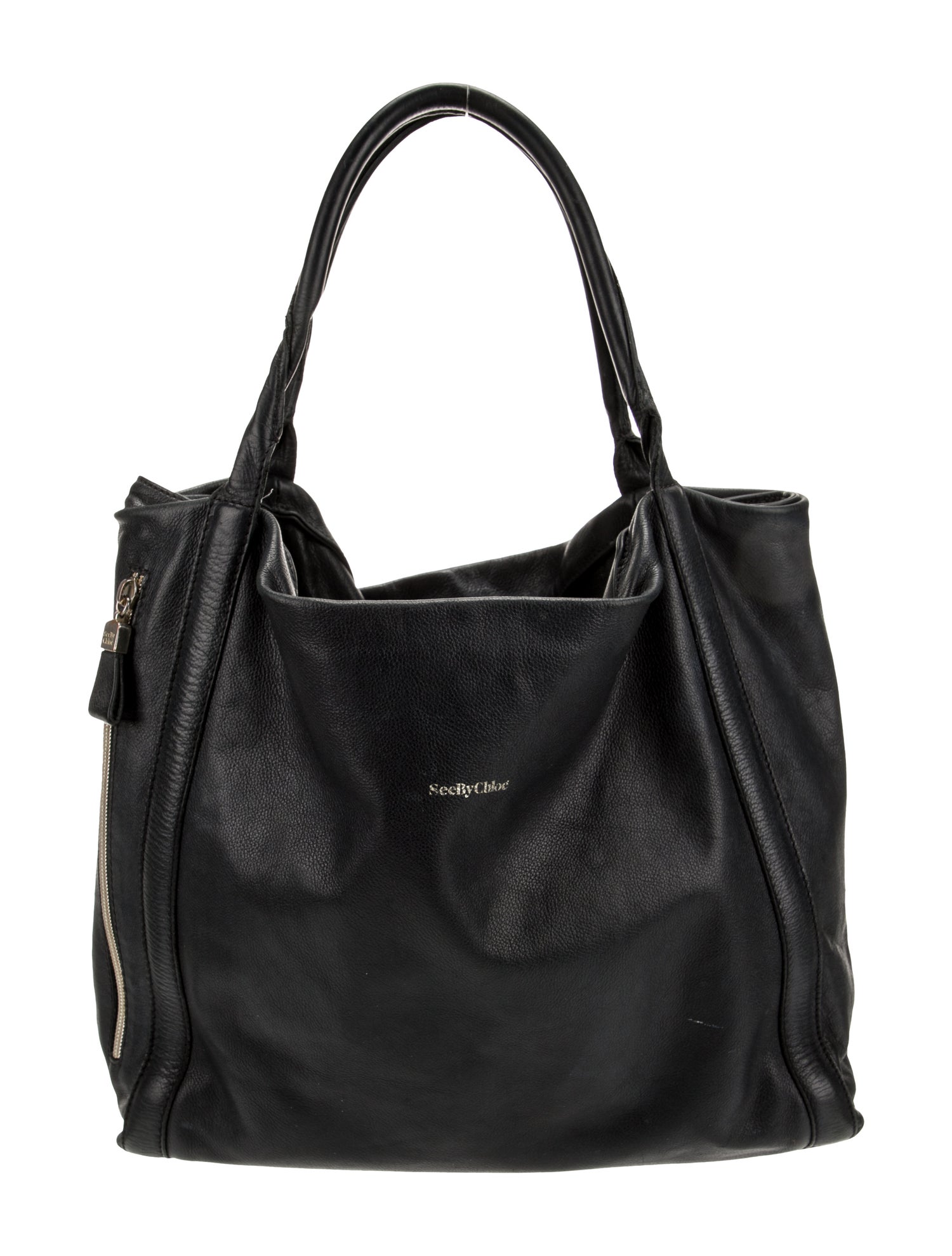 See by Chloé Leather Top Handle Bag