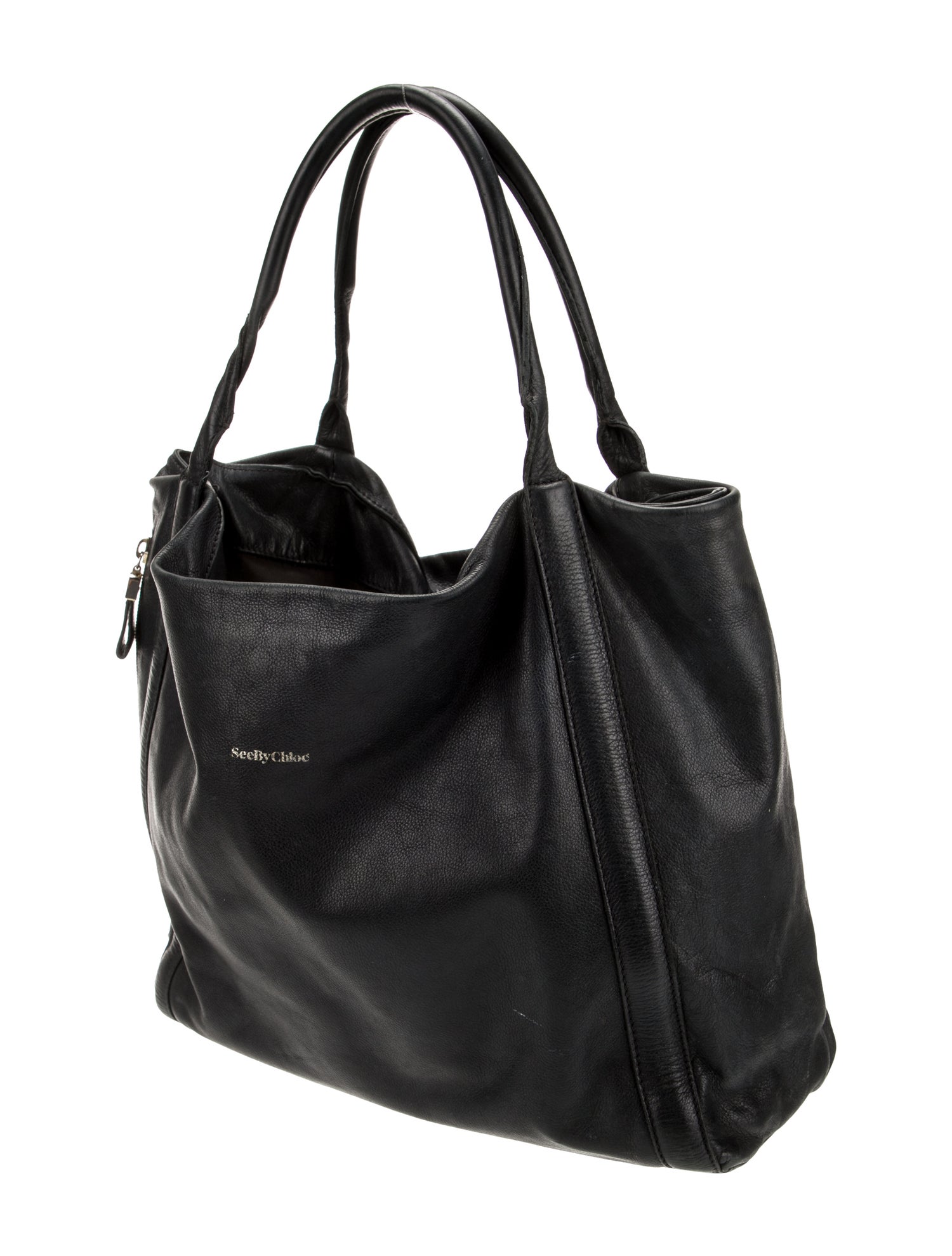 See by Chloé Leather Top Handle Bag