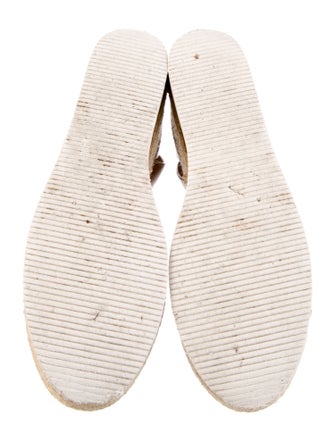 See by Chloé Leather Cutout Accent Espadrilles