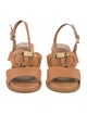 See by Chloé Leather Slingback Sandals