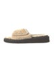 See by Chloé Shearling Slides