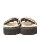 See by Chloé Shearling Slides