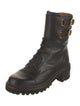 See by Chloé Leather Combat Boots