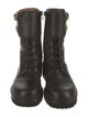 See by Chloé Leather Combat Boots
