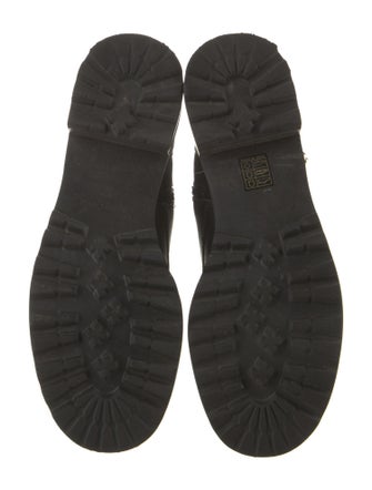 See by Chloé Leather Combat Boots