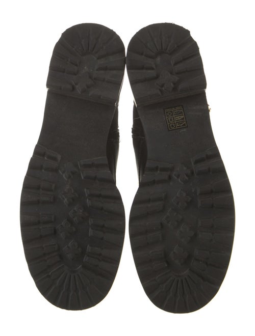 See by Chloé Leather Combat Boots