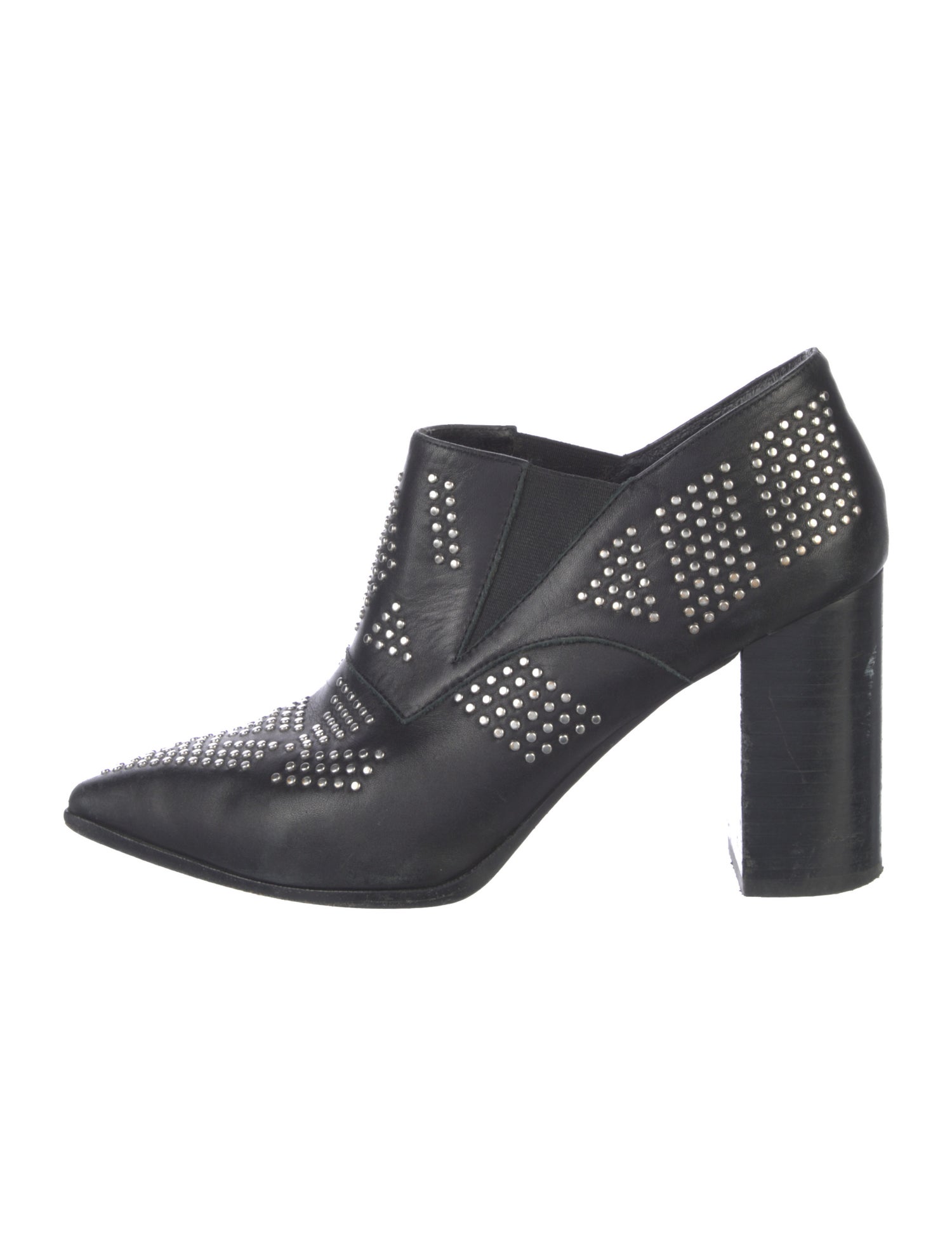 See by Chloé Leather Studded Accents Pumps