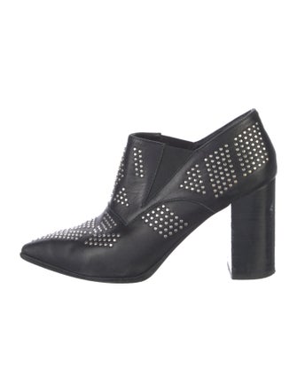 See by Chloé Leather Studded Accents Pumps