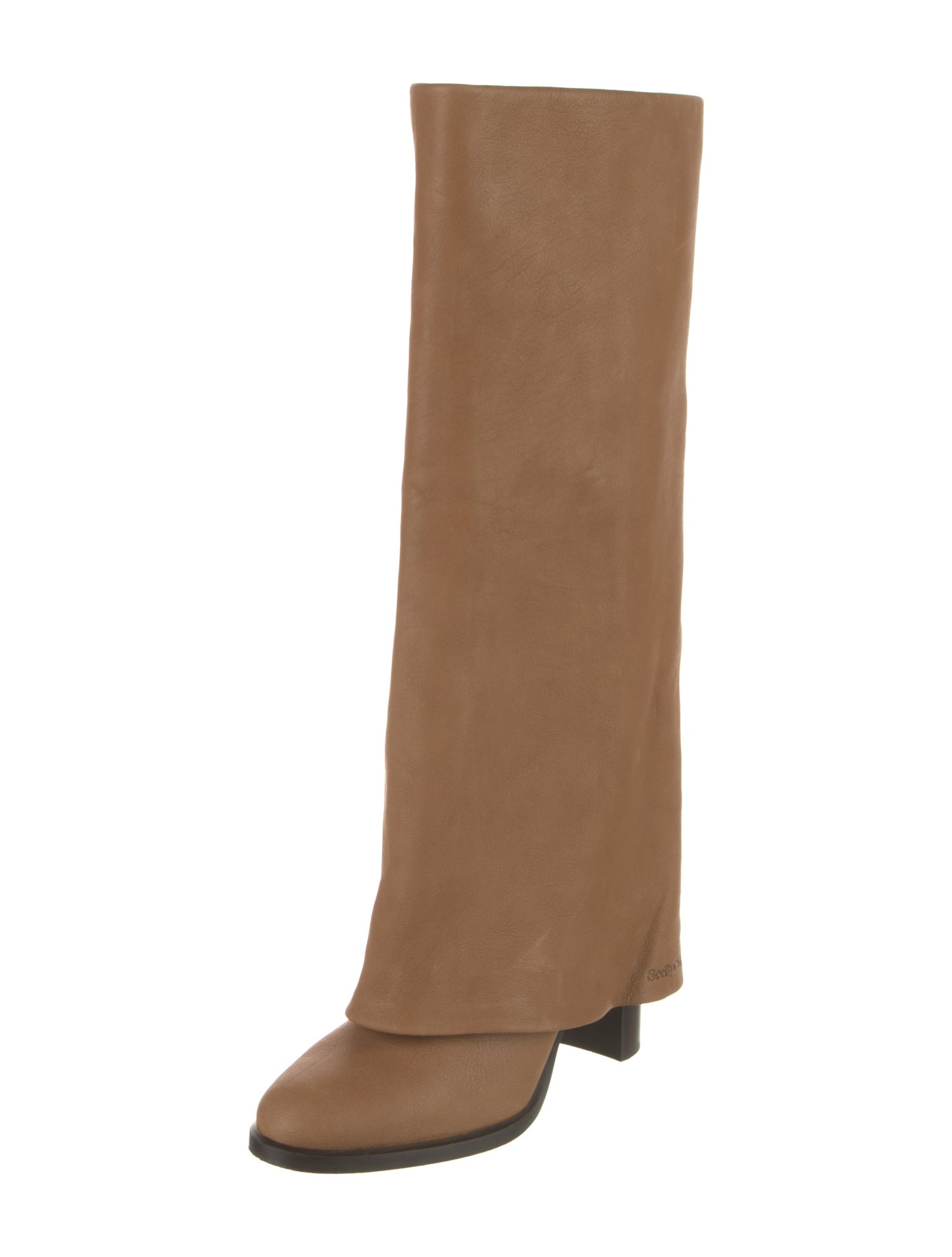 See by Chloé Leather Riding Boots
