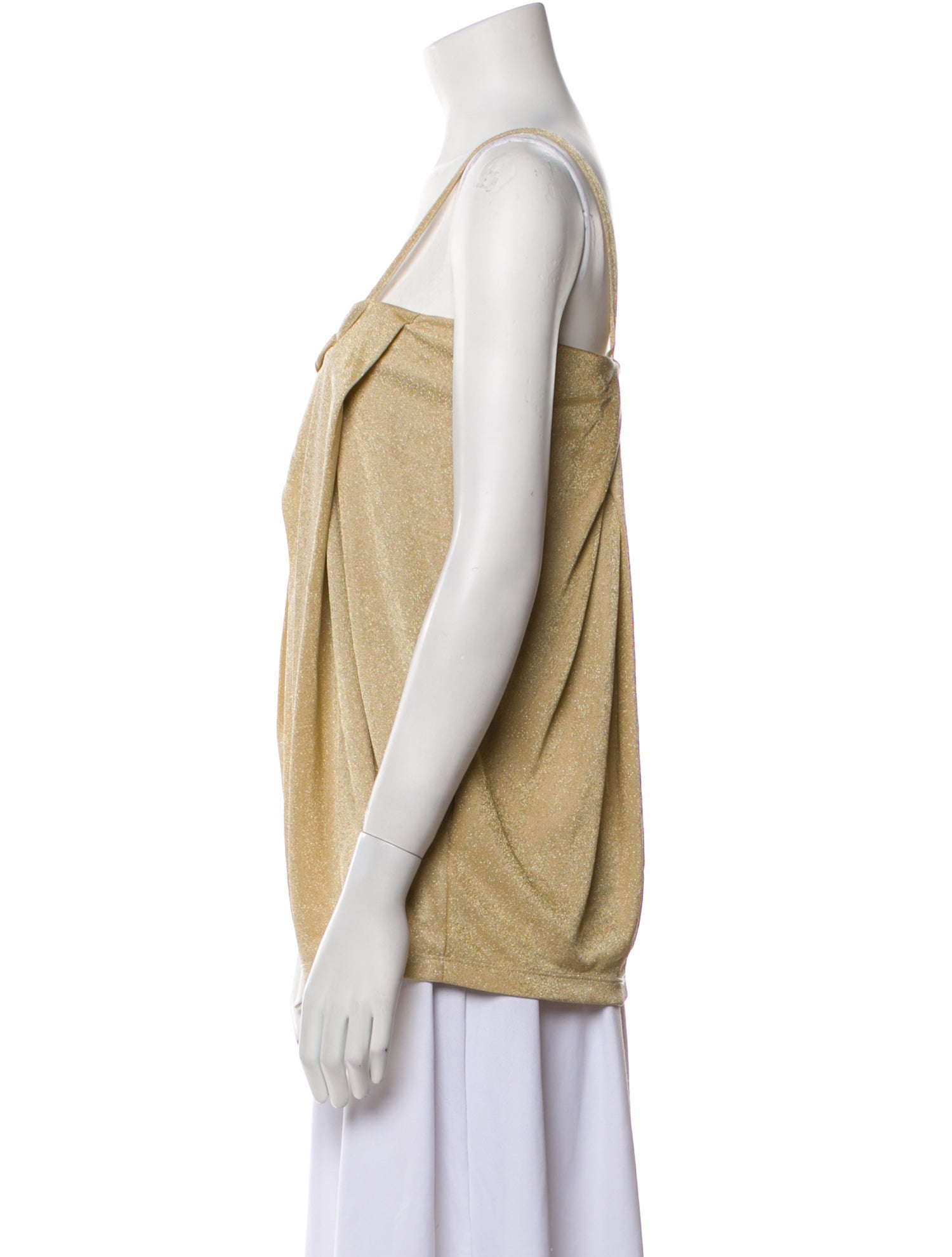 See by Chloé Square Neckline Sleeveless Top