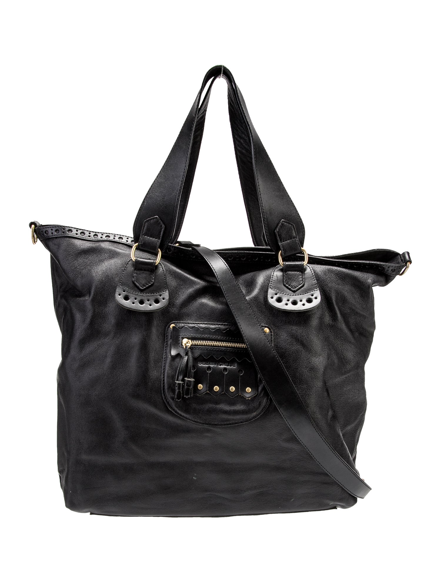 See by Chloé Leather Shoulder Bag