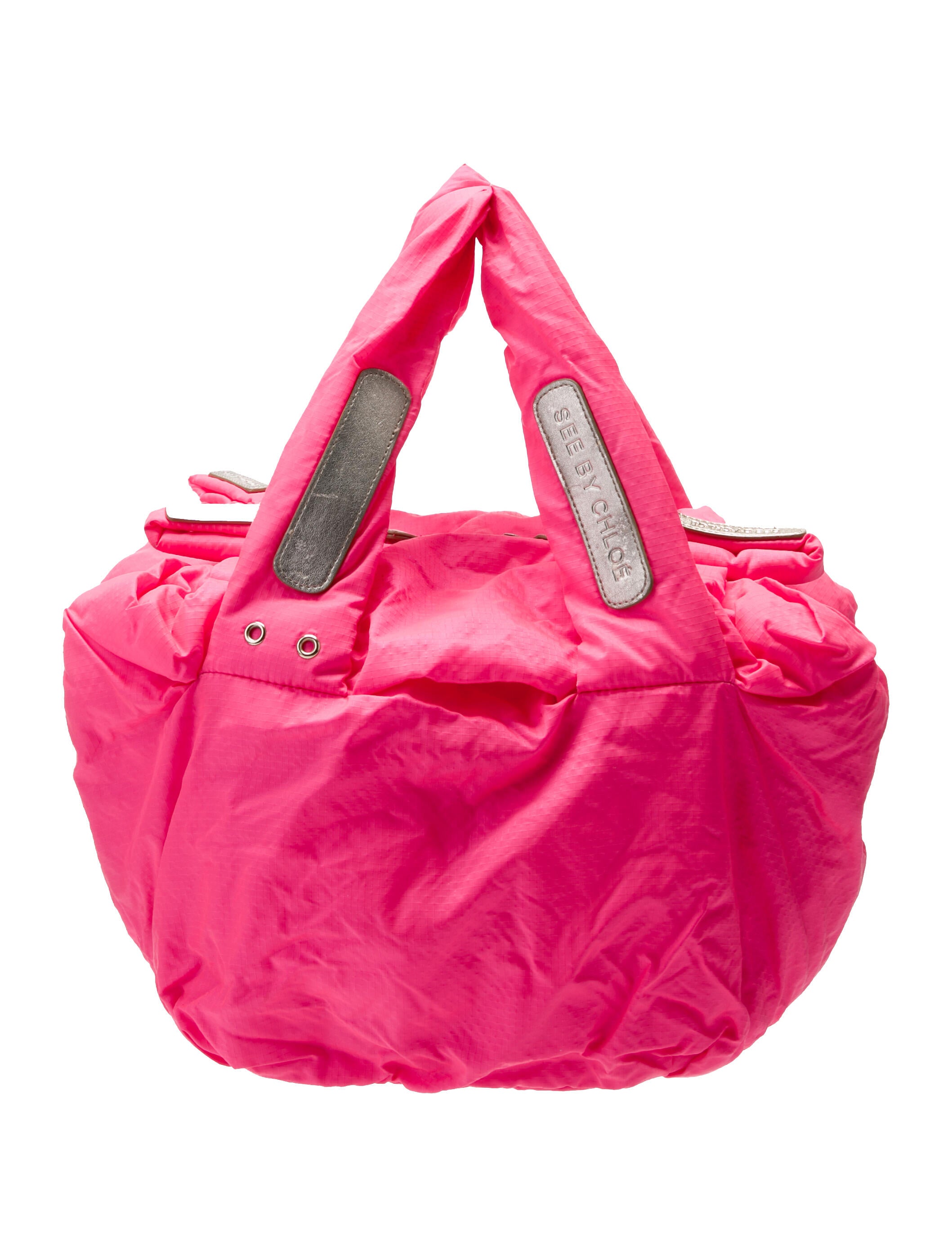 See by Chloé Nylon Top Handle Bag