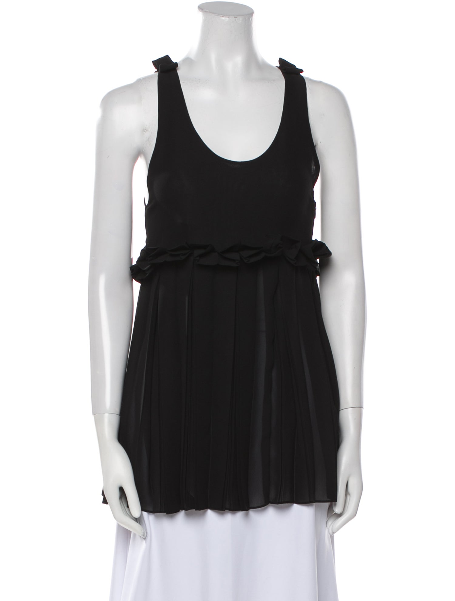 See by Chloé Scoop Neck Sleeveless Top