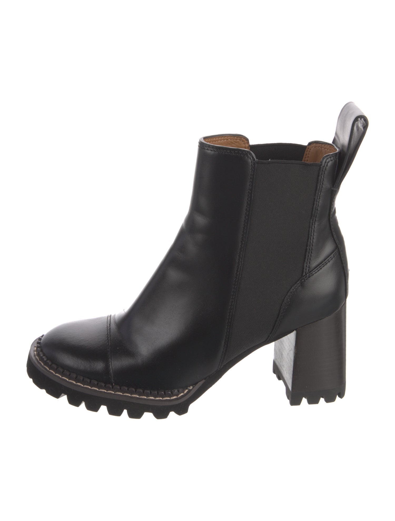 See by Chloé Leather Chelsea Boots