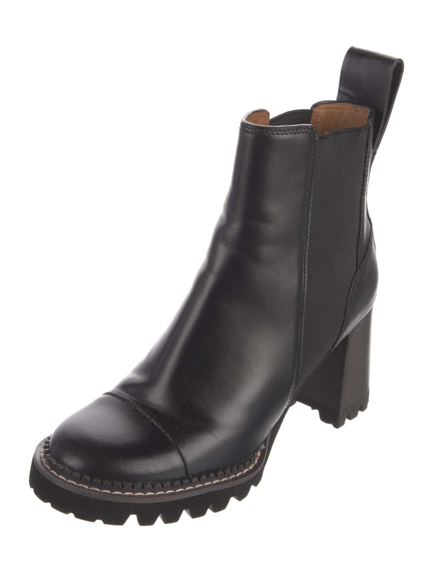 See by Chloé Leather Chelsea Boots