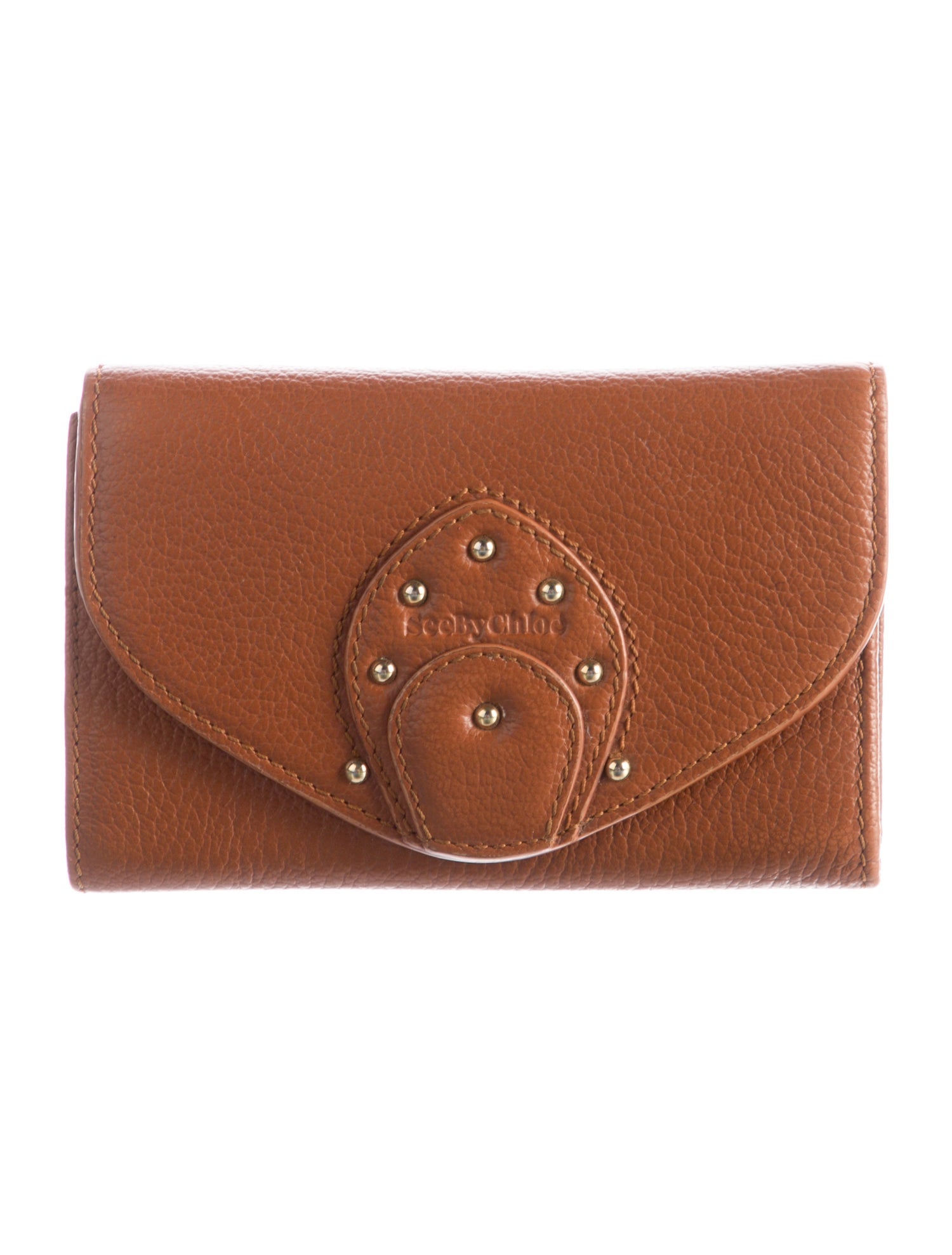 See by Chloé Leather Compact Wallet