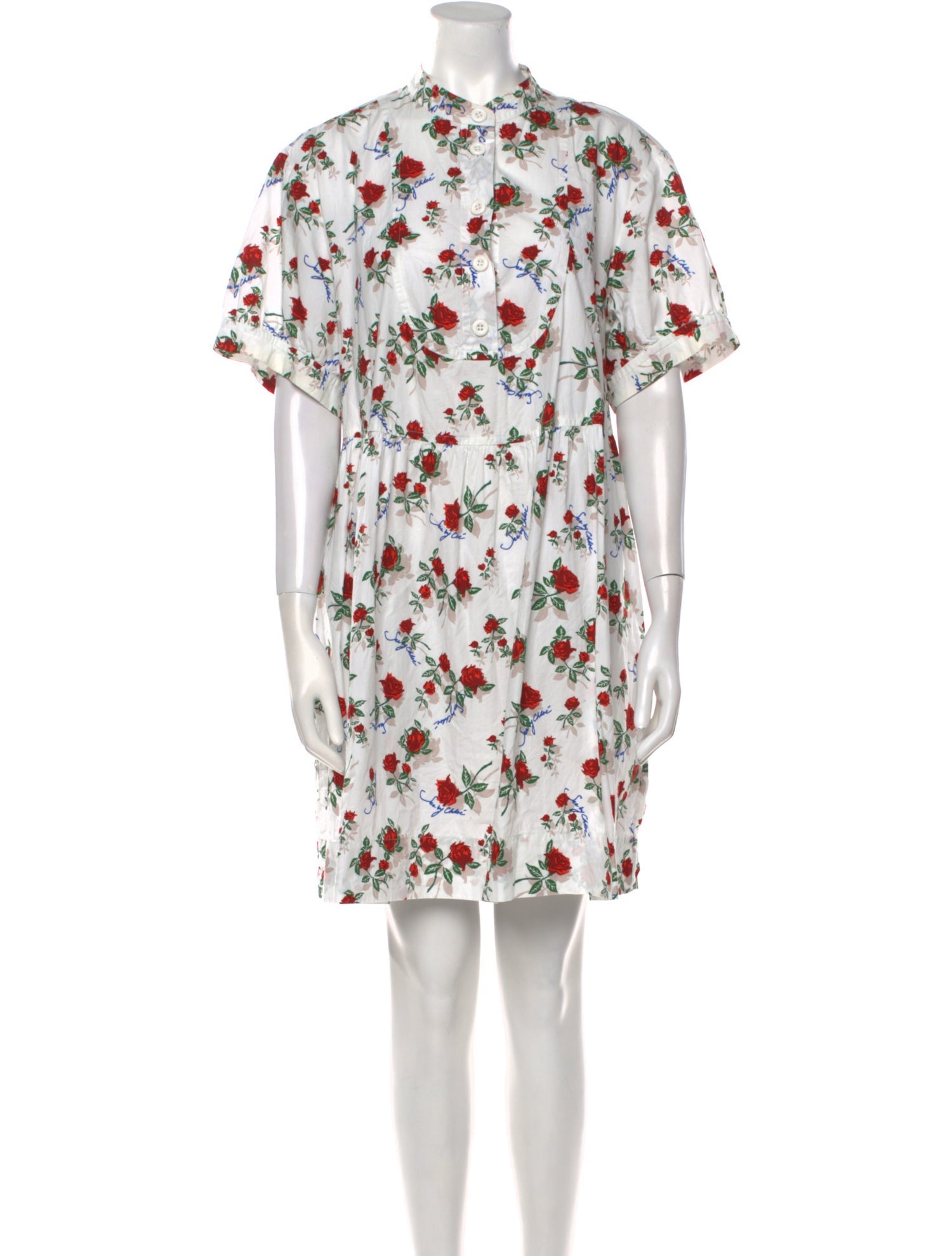 See by Chloé Floral Print Mini Dress