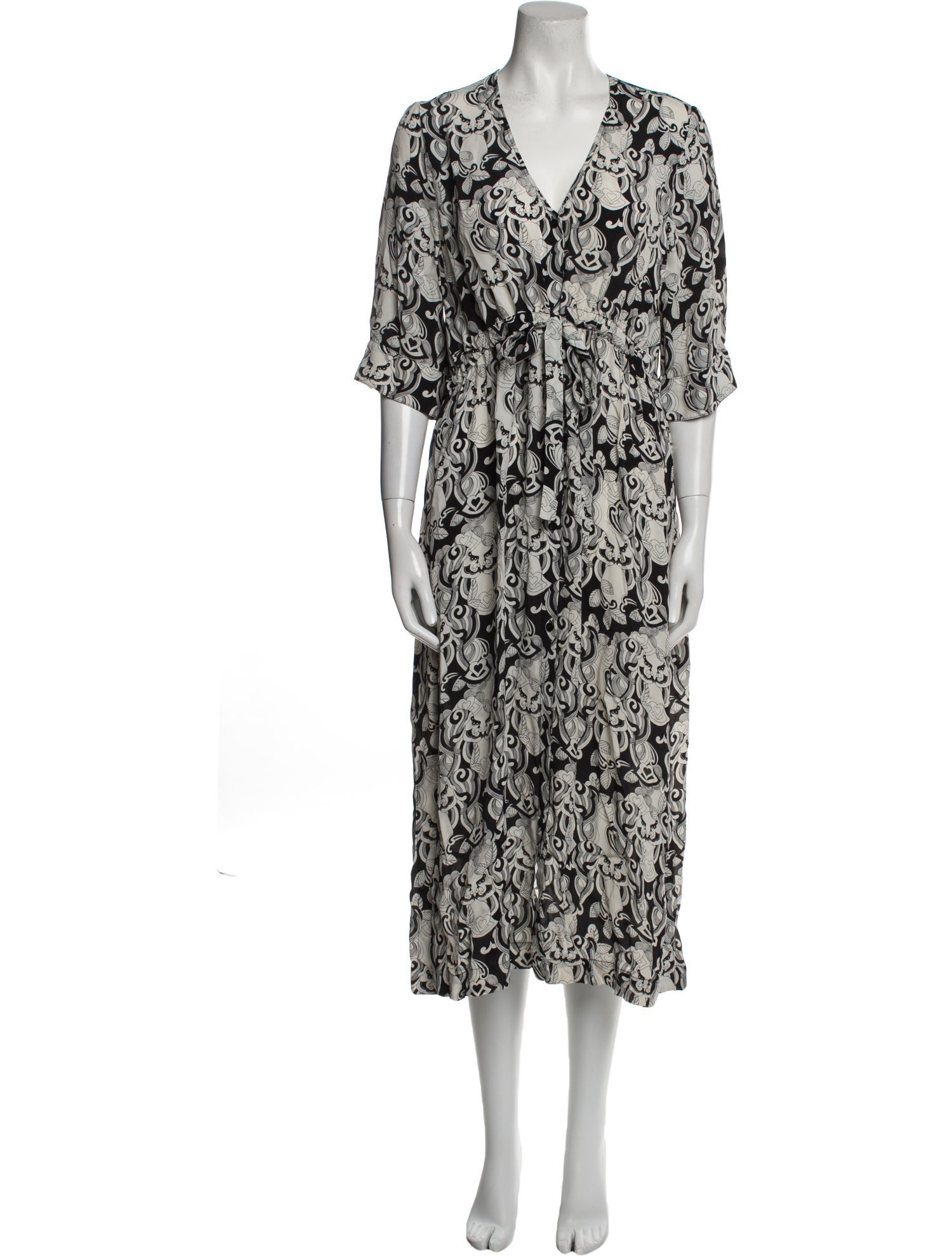 See by Chloé Printed Long Dress