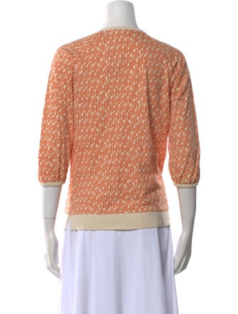 See by Chloé Crew Neck Three-Quarter Sleeve Sweatshirt