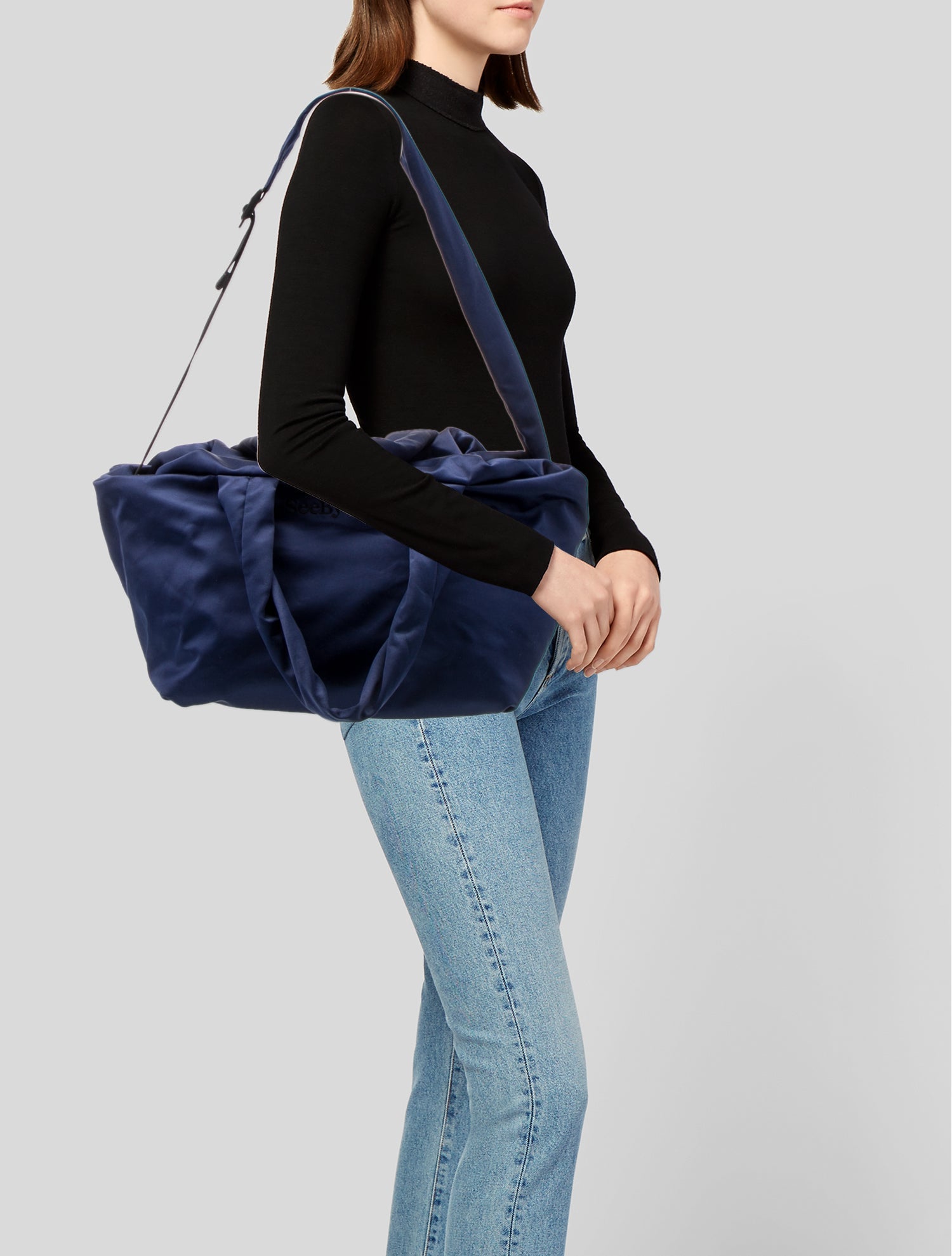 See by Chloé Satin Weekender Bag