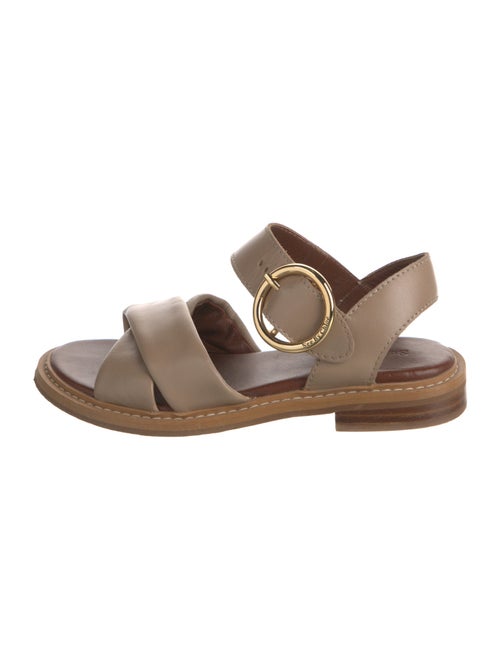 See by Chloé Leather Slingback Sandals