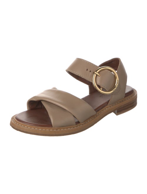 See by Chloé Leather Slingback Sandals
