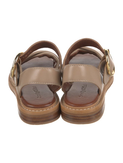 See by Chloé Leather Slingback Sandals