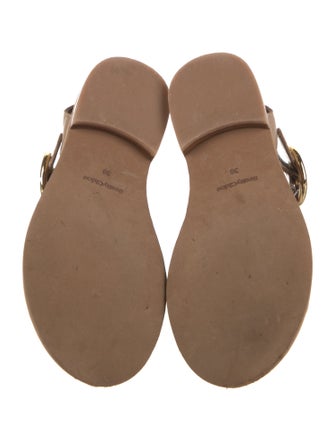See by Chloé Leather Slingback Sandals