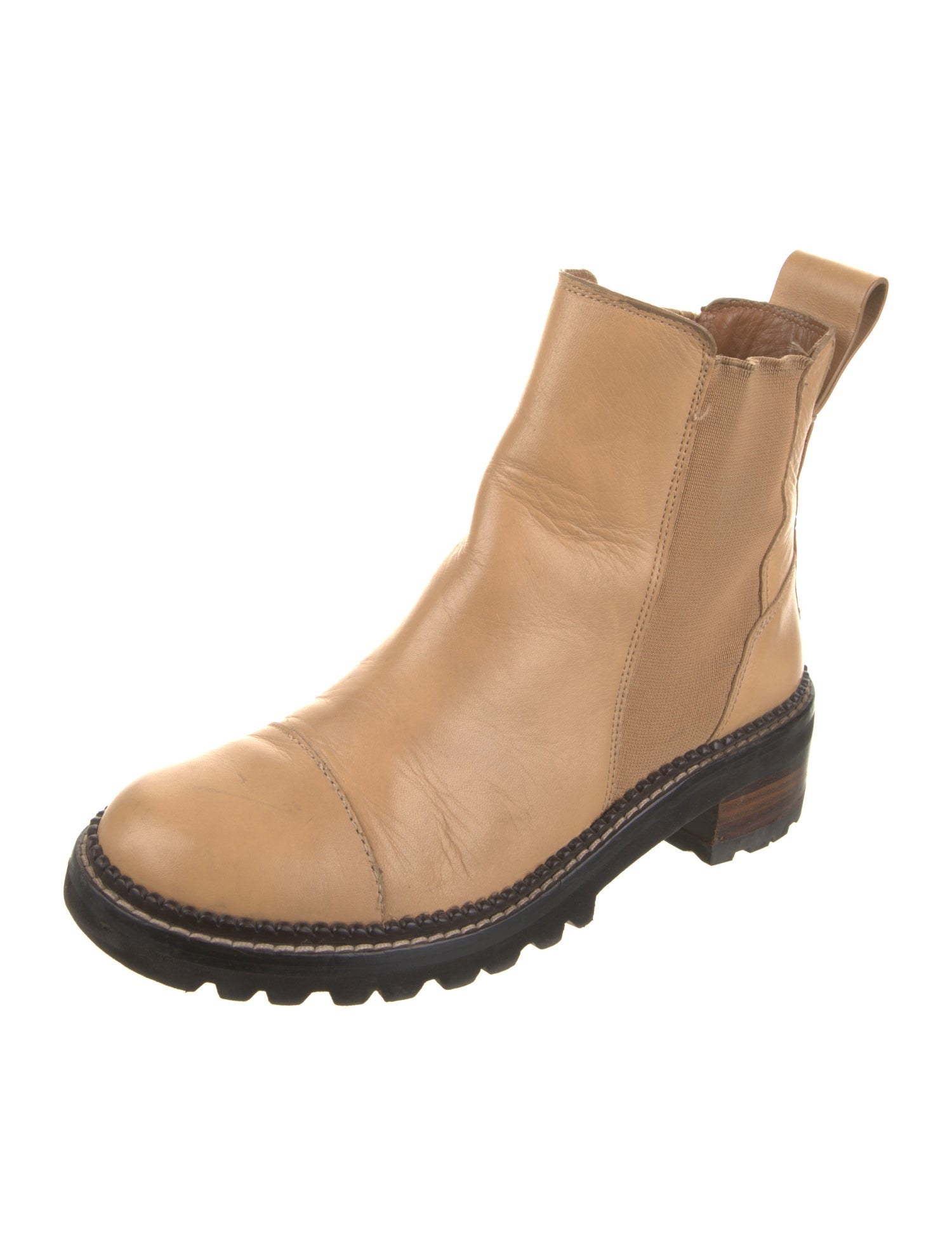 See by Chloé Leather Chelsea Boots