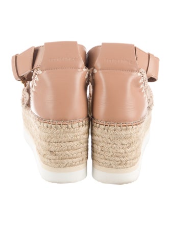 See by Chloé Leather Espadrilles