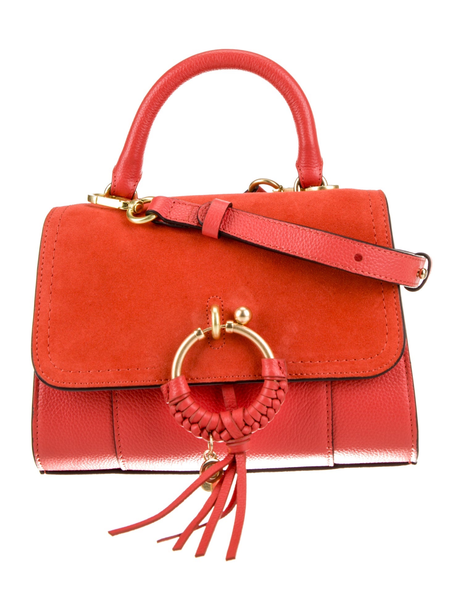 See by Chloé Leather Top Handle Bag