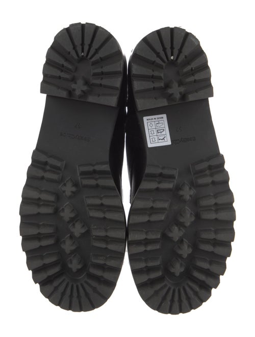 See by Chloé Leather Combat Boots