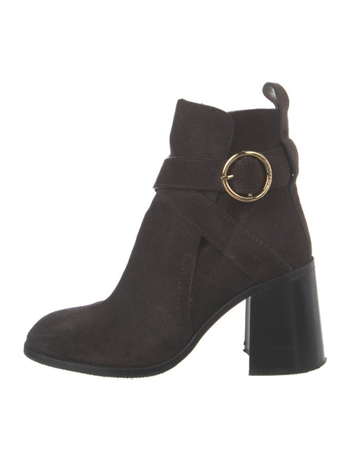 See by Chloé Suede Studded Accents Boots