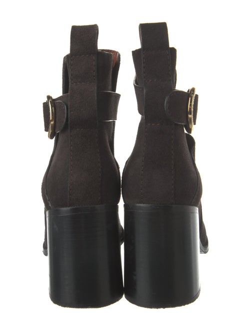 See by Chloé Suede Studded Accents Boots
