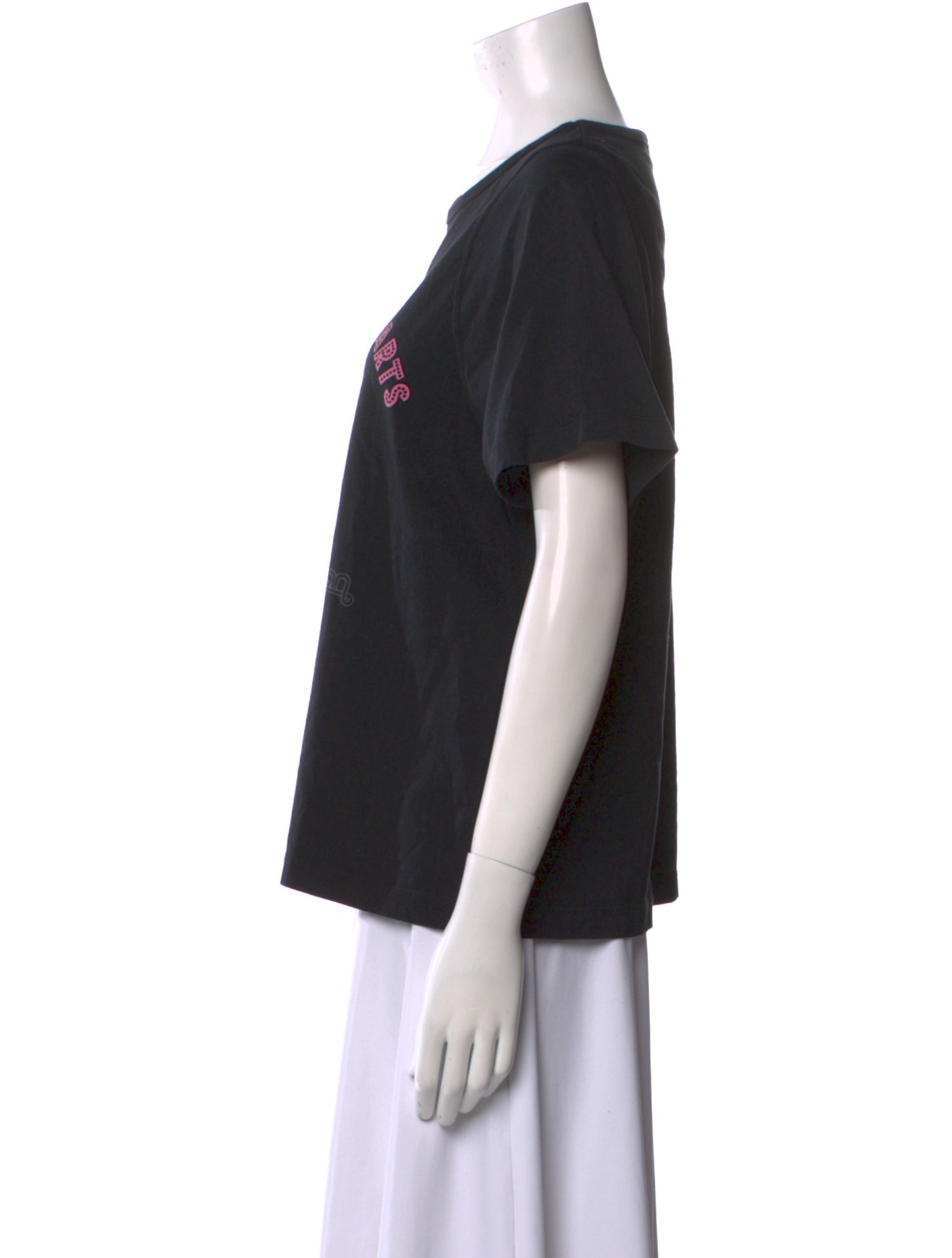 See by Chloé Graphic Print Crew Neck T-Shirt